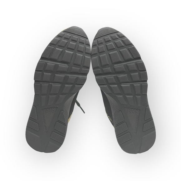 new P448 𖤐 Limited Edition Alex Charm Metallic Leather Sneakers 𖤐 Army 𖤐 40 - Picture 12 of 16